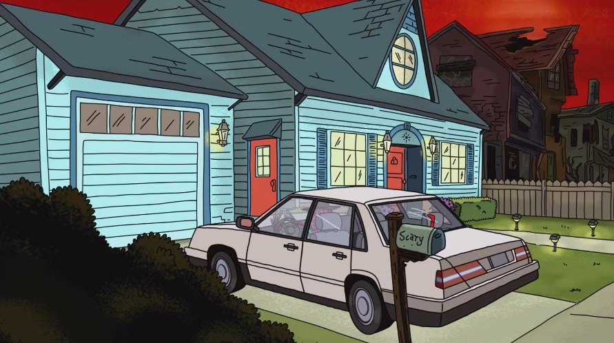 IMCDb.org: 1997 Volvo S90 Gen.1 in "Rick and Morty, 2013-2020"